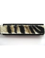 TIMEX 18-20MM SPORT VELCRO FAUX FUR BROWN ANIMAL PRINT BAND FITS CHUMS THE BAND