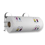 Better Houseware 2406 Magnetic Paper Towel Holder, Stainless