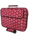 Retro Hot Pink Brown Generous Polkadot 17 Laptop Computer Cover Case Polka Dot