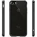 iPhone 7 Case, LK [Air Hybrid] Ultra Slim Shockproof [Crystal Clear] Back Protective Case + TPU Bumper Cover for Apple iPhone 7 (Black)