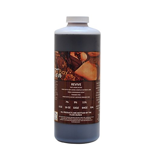 Revive Anti-Aging 9% DHA Sunless Airbrush Spray Tanning Solution 32oz