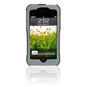 Incipio Silicrylic Case for iPhone 1G (Mercury/Smoke)