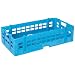 Carlisle C11114 OptiClean Flatware Rack, Polypropylene, 20.88" Length, 20.88" Width, 5.00" Height, Blue (Case of 6)