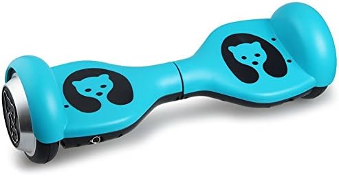 Fish 4.5" Children Kids Electric Scooter Two-Wheels Mini Smart Self Balancing Scooters Skateboard Electric Drifting Skateboard (Blue)