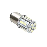 Lighting EVER 1157 BA15D LED Automotive Lights. Tail Light ,Brake Light, Turning light. Daylight White. Pack of 2 Units