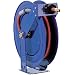 Coxreels Truck Series Maximum-Duty Air Hose Reel,Max. 300 PSI, Model# TSH-N-4100, 1/2" Hose ID, 100' Length
