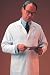 Fisherbrand Men<special id=225/>s Long Lab Coats; White Twill; Chest Size: 38 in.
