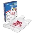 Garvey "Thank You" Bags, Printed, Plastic, 0.5 mil Thick, 11 x 22 Inches, White, 250/Box (063036)