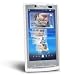 Silicone Skin Case for Sony Ericsson Xperia X10, Clear White