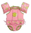 Stearns Girls Puddle Jumper Flotation Suit,Lime