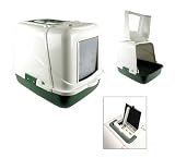 Options Large Front Open Cat Toilet Hooded Litter Tray