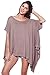 Alexander + David A+D® Womens Casual Flare Jersey Knit Poncho Tunic Top