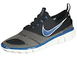 Nike Men's Free 5.0 V3 Running Shoe (Black/ White/ Blue Spark) - 13
