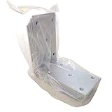 八幡ねじ 巾広金折(補強金具) 5個入り 厚さ4.5 巾60 長さ120(mm)