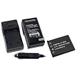 Battery+Charger for Olympus Stylus 850 SW Tough 3000