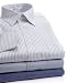 Calvin Klein Cotton Stripe Dress Shirt - Point Collar