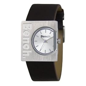Bench Ladies BC0261SLBR Silver Dial Watch With Brown Strap