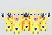 Cute Two Eyes Minions Design Wash Set Toothbrush Holder Automatic Toothpaste Dispenser with Brush Cup (Yellow)