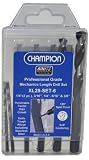 Champion Cutting Tool XL28-SET-6 Brute Platinum Mechanics Length Twist Drill Set, 6-Piece