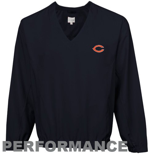 Cutter & Buck Men's WindTec Astute V-neck Windshirt Navy Blue XL