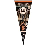 San Francisco Giants Baseball Bats Style Premium Pennant 12 x 30