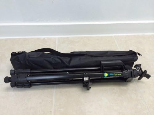 LED Optimal 62-Inch Tripod with Integrated Tripod Bubble Level and Compass for LED Writing Board (Newest Model)