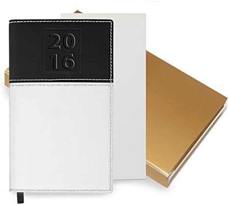 Planner Creations 2016 Planner with Notepad and Box - White and Black