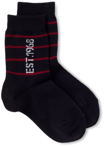 ESPRIT Unisex - Kinder Socken 18331 Stripe 68 Socke, Gr. 28(27-30), Schwarz(black 3000) Preisvergleich