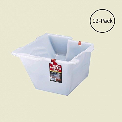 1-gal. Plastic Disposable Solvent-Resistant Ladder Pail Liners (12-pack)