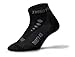 Thirty 48 Low Cut Cycling Socks for Men and Women | Black Mixed 6-Pack - Large