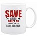 New  Save A Life , Adopt A American Pit Bull Terrier  Mug Dog
