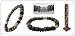 Suchen : Kokosnuss-Armband "Down Under" mit eingearbeiteten Metall-Beads