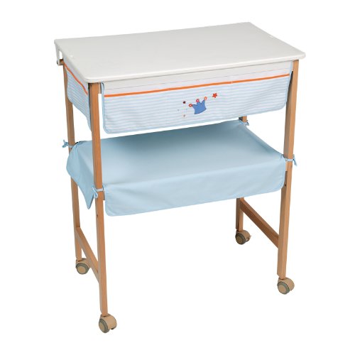 Imagen principal de Bolín Bolón-Vestiduras mueble bañera-Colección Giraffe-12 Azul