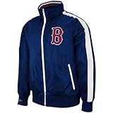 Boston Red Sox Navy Mitchell & Ness Pennant Race Vintage Garment Washed Windbreaker