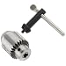 Llambrich CY Plain Bearing Medium Duty Threaded Mount K0 Keyed Drill Chuck, 5/16"-24 Mount, 55/64" Chuck Diameter, 1/64"-5/32" Capacity