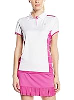 K-Swiss Polo WoGame (Blanco / Fucsia)
