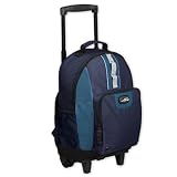 High Sierra Axle Wheeled Backpack (Navy, Blue Shadow)