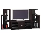 Espresso Widescreen TV Entertainment Center Montclair Collection by Bush Office Furniture - OFG-EF00