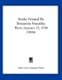 Books Printed By Benjamin Franklin: Born January 17, 1706 (1906)