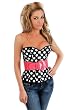 Retro Strapless Belted Corset