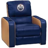 Oilers Dreamseat NHL Leather Recliner