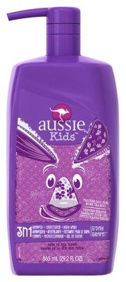 Aussie Kids 3-N-1 Shampoo + Cond + Body Wash Grape 29.2oz