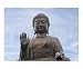 Tian Tan Buddha on Lantau Island, Hong Kong Religion & Philosophy Photographic Poster Print by James Nesterwitz, 10x8