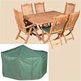 Review Kover-it  / 6 Seater Rectangular Patio Set Cover - Polyester