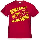 Scuba Steve Scuba Squad T-Shirt :: From the Movie Big Daddy