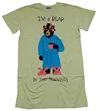 I'm a Bear in the Mornings Nightshirt Lazy One Apparel