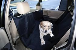 Outward Hound Back Seat Pet Hammock, Black