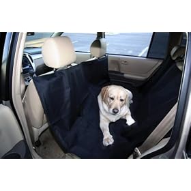 Auto Back Seat Hammock - Black