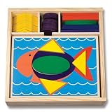 Melissa & Doug Beginner Pattern Blocks