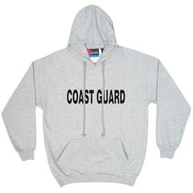 COAST GUARD - Heather Grey Hoodie Pullover Sweatshirt